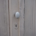 Double door in painted wood (H. 217,5 x W. 141 cm) - Right