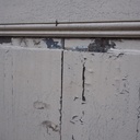 Double door in painted wood (H. 217,5 x W. 141 cm) - Right