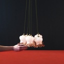 Hanging light 'Rudolf' bouquet