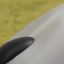 Wall light 'Dino MI5483' by Milan - Black