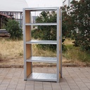 Shelf panel in galvanized steel for shelf 'Super 1-2-3' by Metalsistem (L. 89 cm)