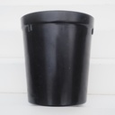 Waste bin in bakelite - Black