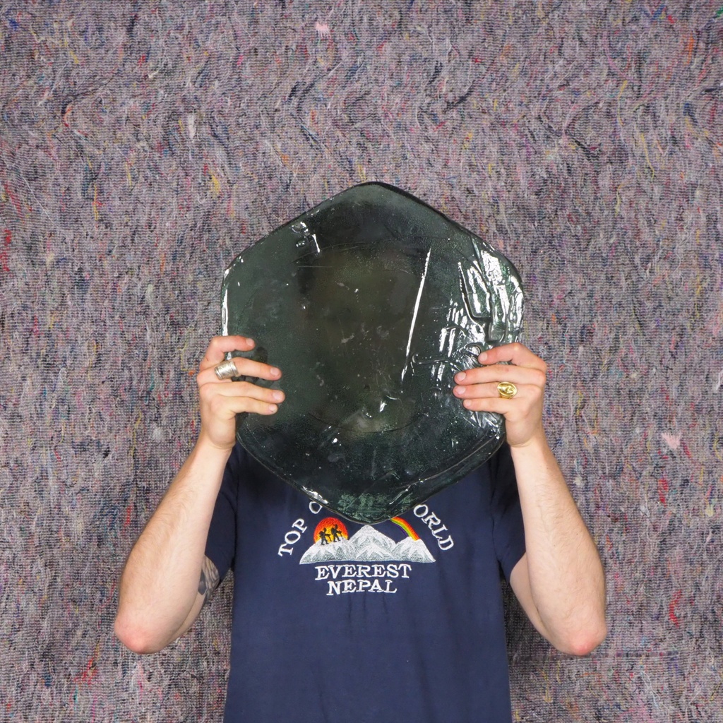 Pressed glass blocks produced by Val Saint Lambert - Only available in our physical shop