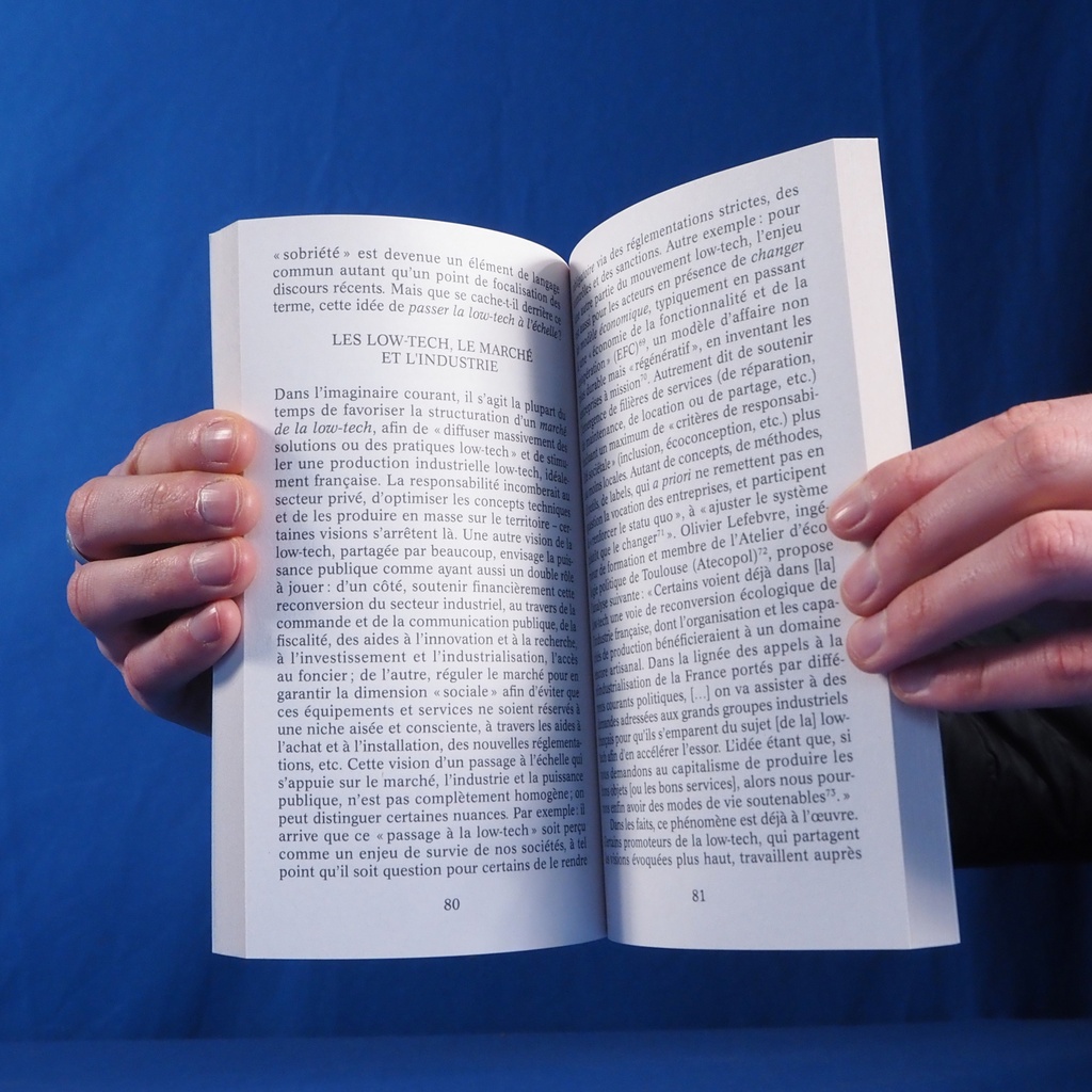 Book 'Perspectives low-tech' by Quentin Mateus & Gauthier Rousshile