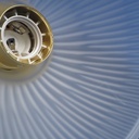 Hanging light 'Lionel' in textured glass