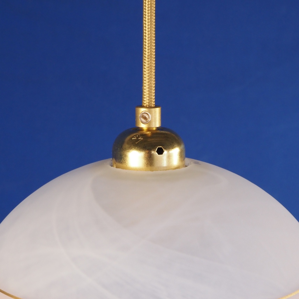 Hanging light 'Iliona' in frosted glass