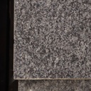 Batch of dark grey granite tiles (60 x 60cm) (± 10,5 m2)