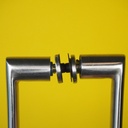 Double pull handle in stainless steel (H. 33 cm)