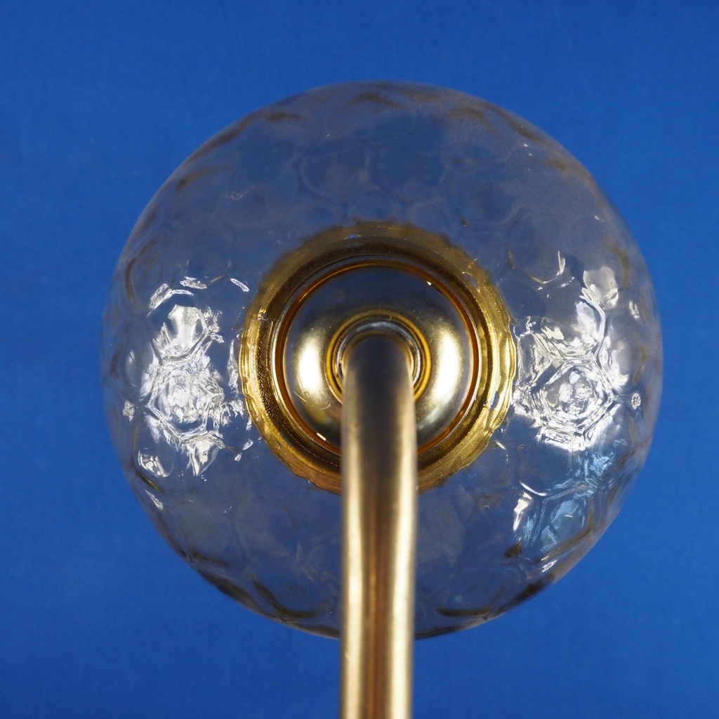 Wall sconce 'Maria' in textured glass