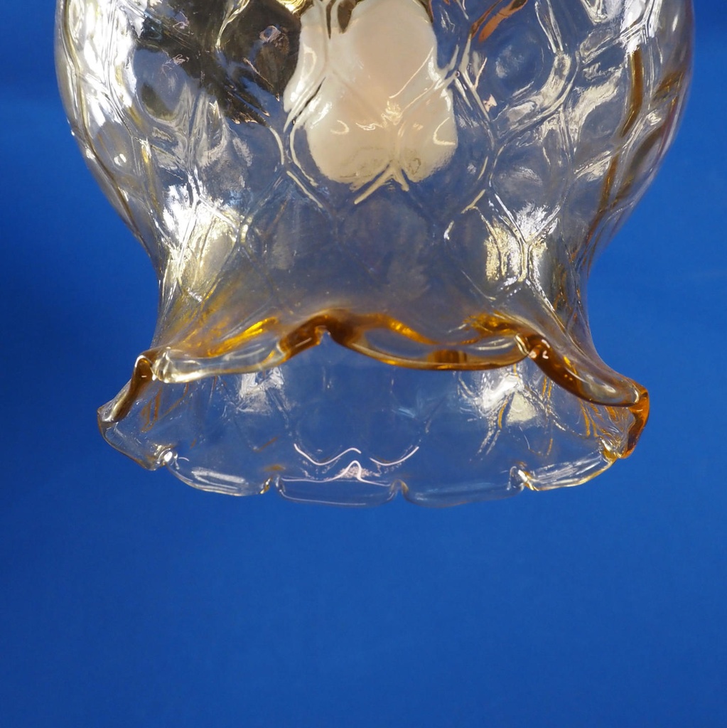 Wall sconce 'Maria' in textured glass