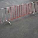 Interlocking steel barriers (L. 1000 cm)