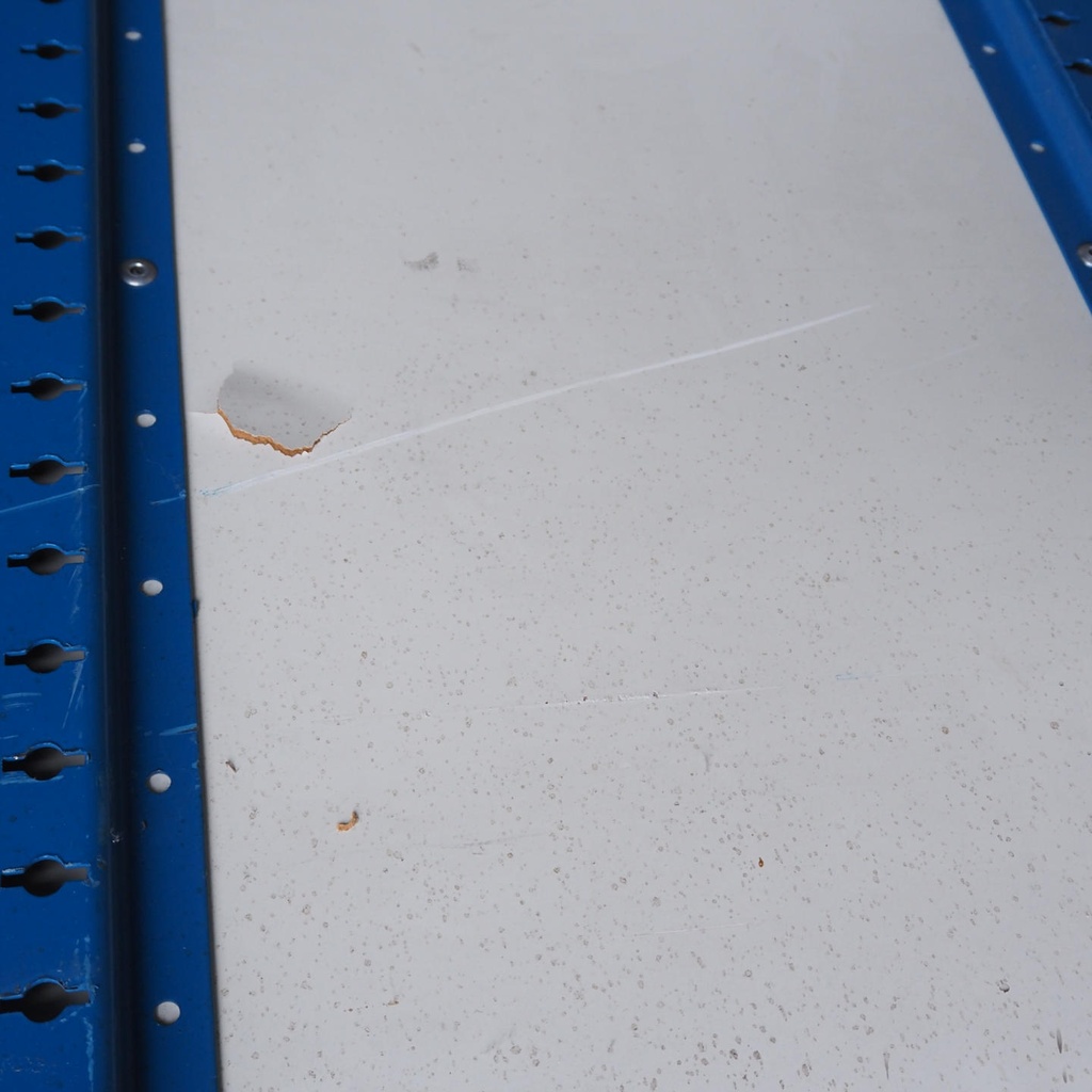 Large shelf by Mecalux (H. 230 cm) - Galvanized