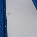 Large shelf by Mecalux (H. 230 cm) - Galvanized