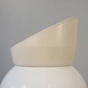 Wall light 'Bo-Niko' in opaline glass and bakelite by Niko (ca. 1960)