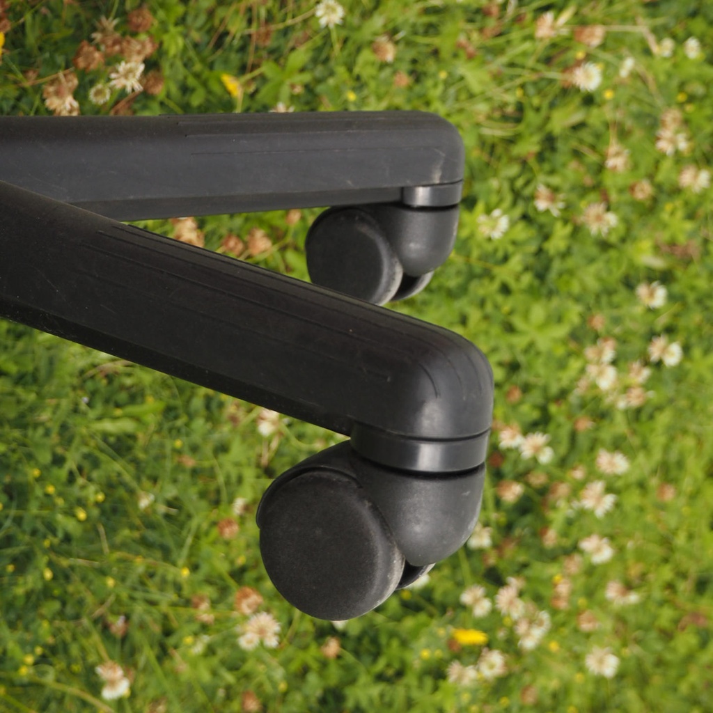 Swivel office chair 'Figura' by Mario Bellini for Vitra (ca. 1984) - Red/Green