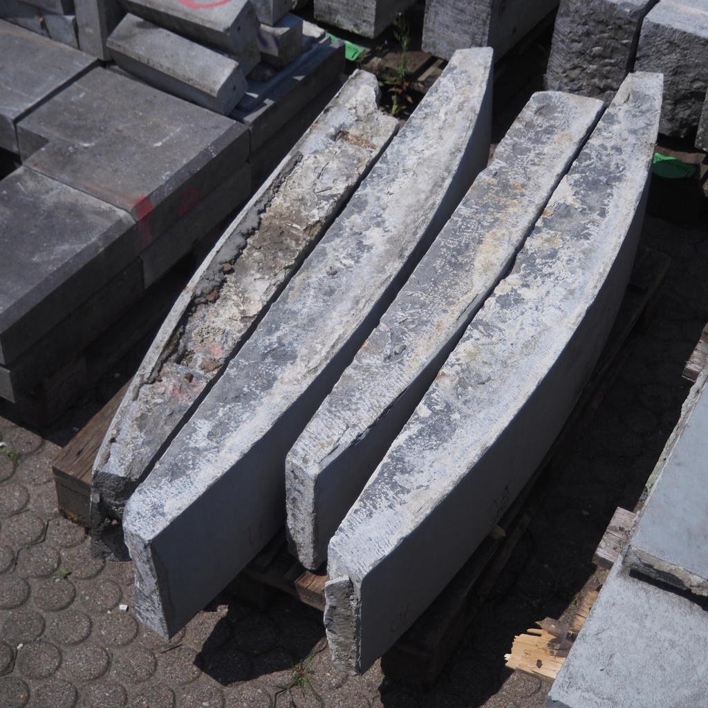 Miscellaneous blue limestone slabs from KANAL-Centre Pompidou - Only available in our physical shop
