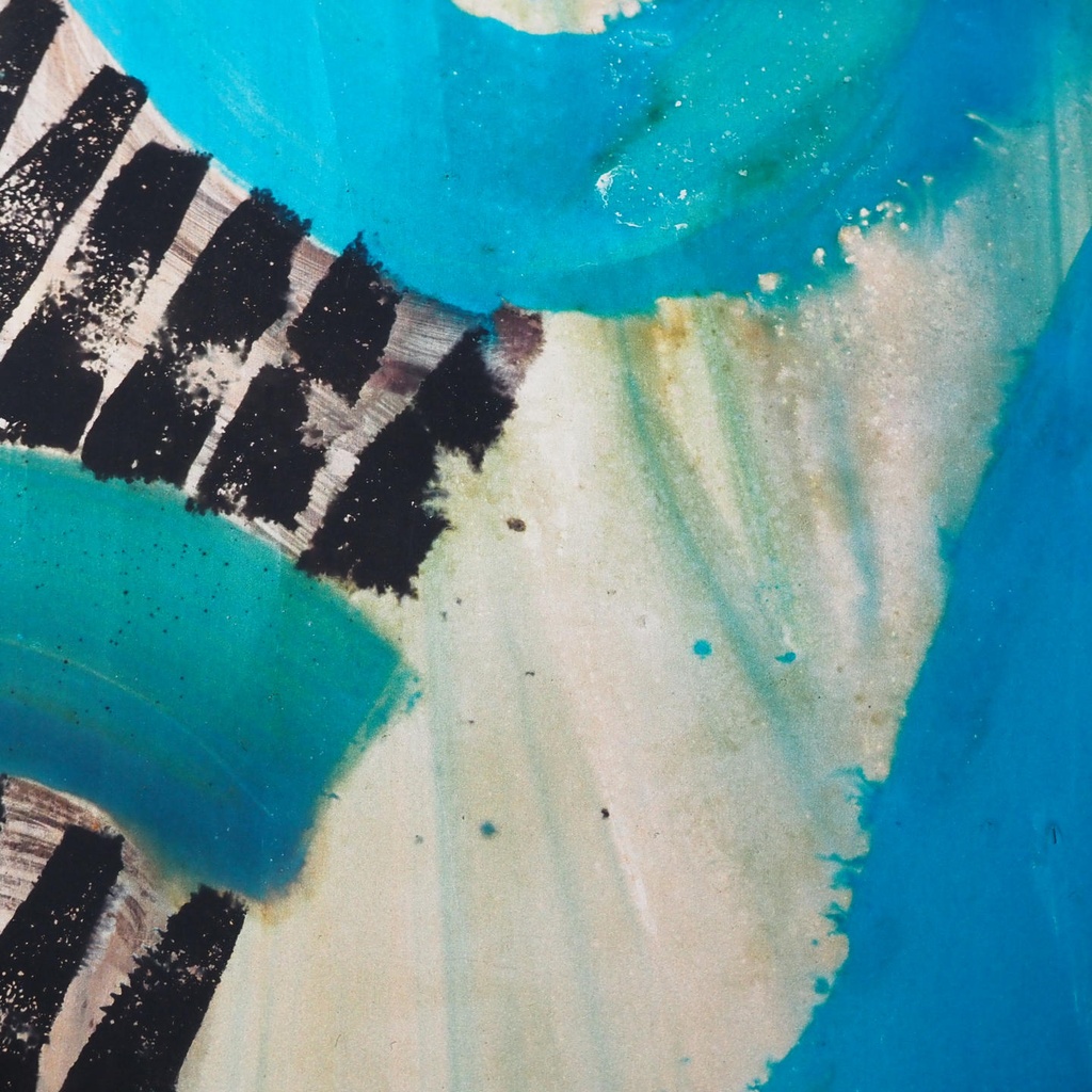 Set of aluchromie panels by Ralph Cleeremans (285 cm high) Set 20