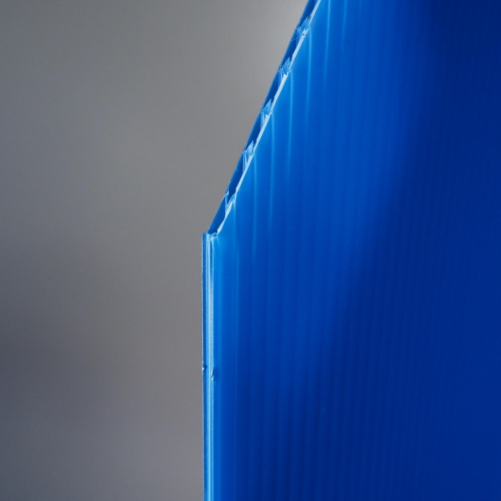 Large storage containers in alveolar polypropylene (10 pcs)