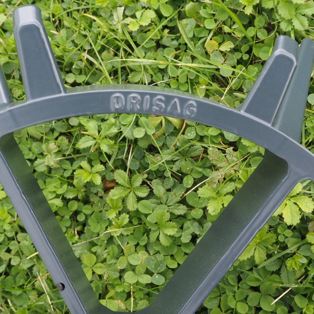 Coat rack in powder coated steel by Drisag (ca. 1980) - Dark Grey