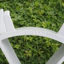 Coat rack in powder coated steel by Drisag (ca. 1980) - Light Grey