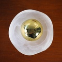 Wall/Ceiling light 'Babette' in frosted glass