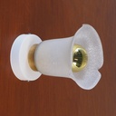 Wall/Ceiling light 'Fairuz' in frosted glass