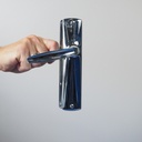 Door handle 'RIV Junior' by Bezault in chromed aluminium