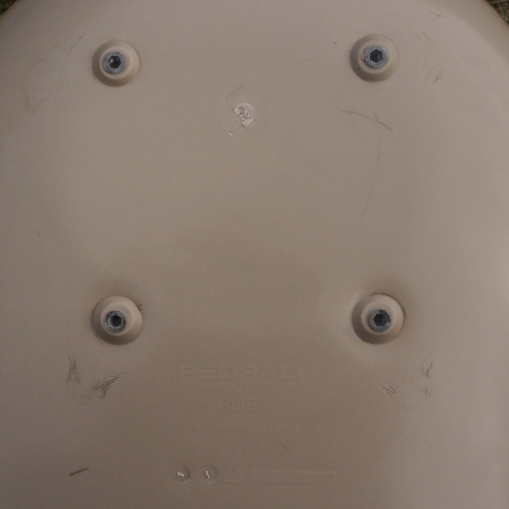 Grey Armchair shell 'Gliss' by Claudio Dondoli & Marco Pocci for Pedrali