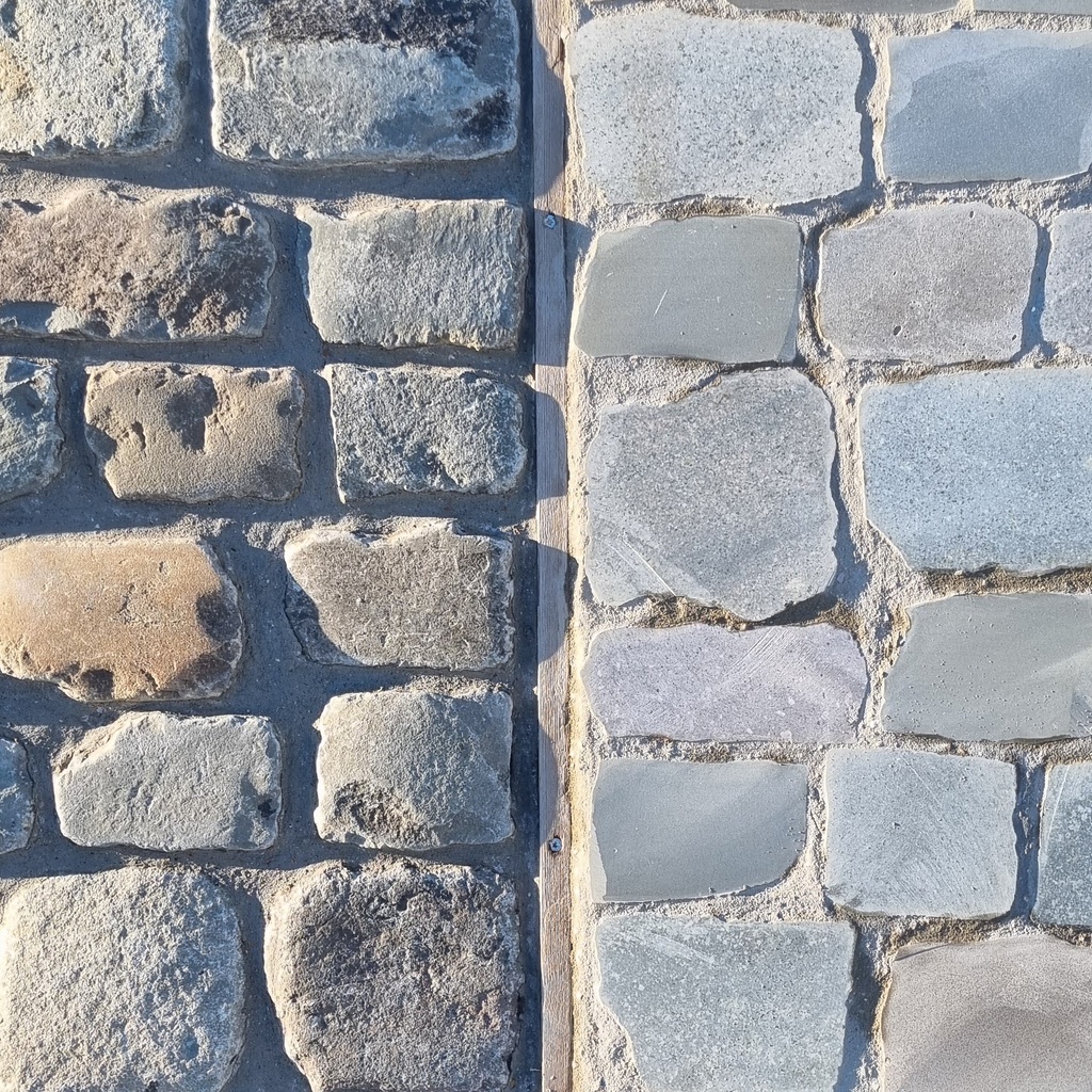 Reclaimed cobble tops - Only available in our physical shop (sold per piece)