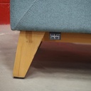 Lounge seat with felted fabric by Schaffenburg
