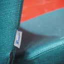 Cantilever chair 'Plus 376' by Kinnarps from Antwerp's Court of Appeal - Green