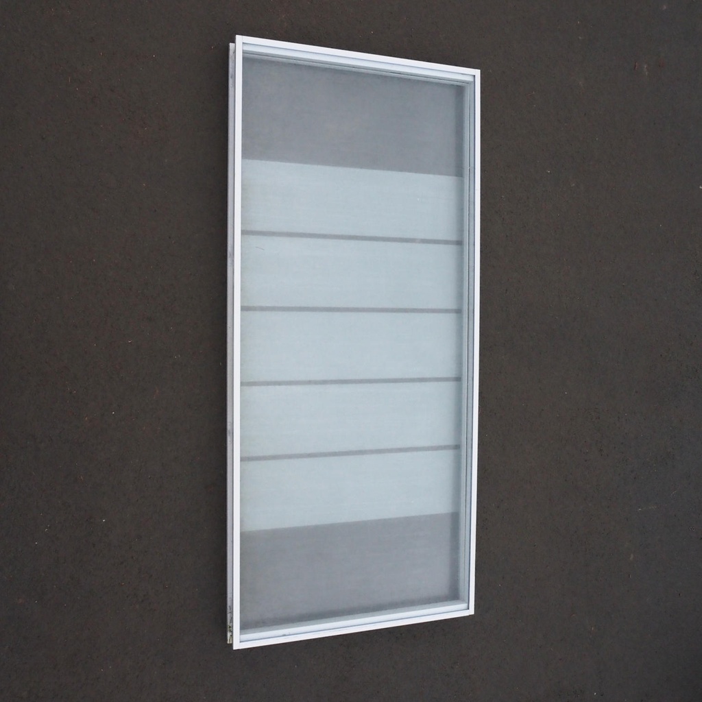 Float glass partition for JB 2000 partitions by Beddeleem (H. 238,5 cm x W. 109,5 cm)