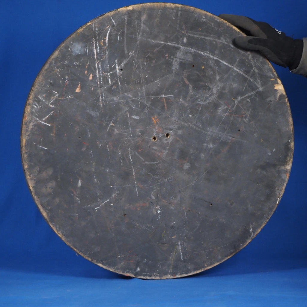 Wooden mould from the Durobor glass factory (Ø 62 cm)