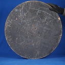 Wooden mould from the Durobor glass factory (Ø 62 cm)