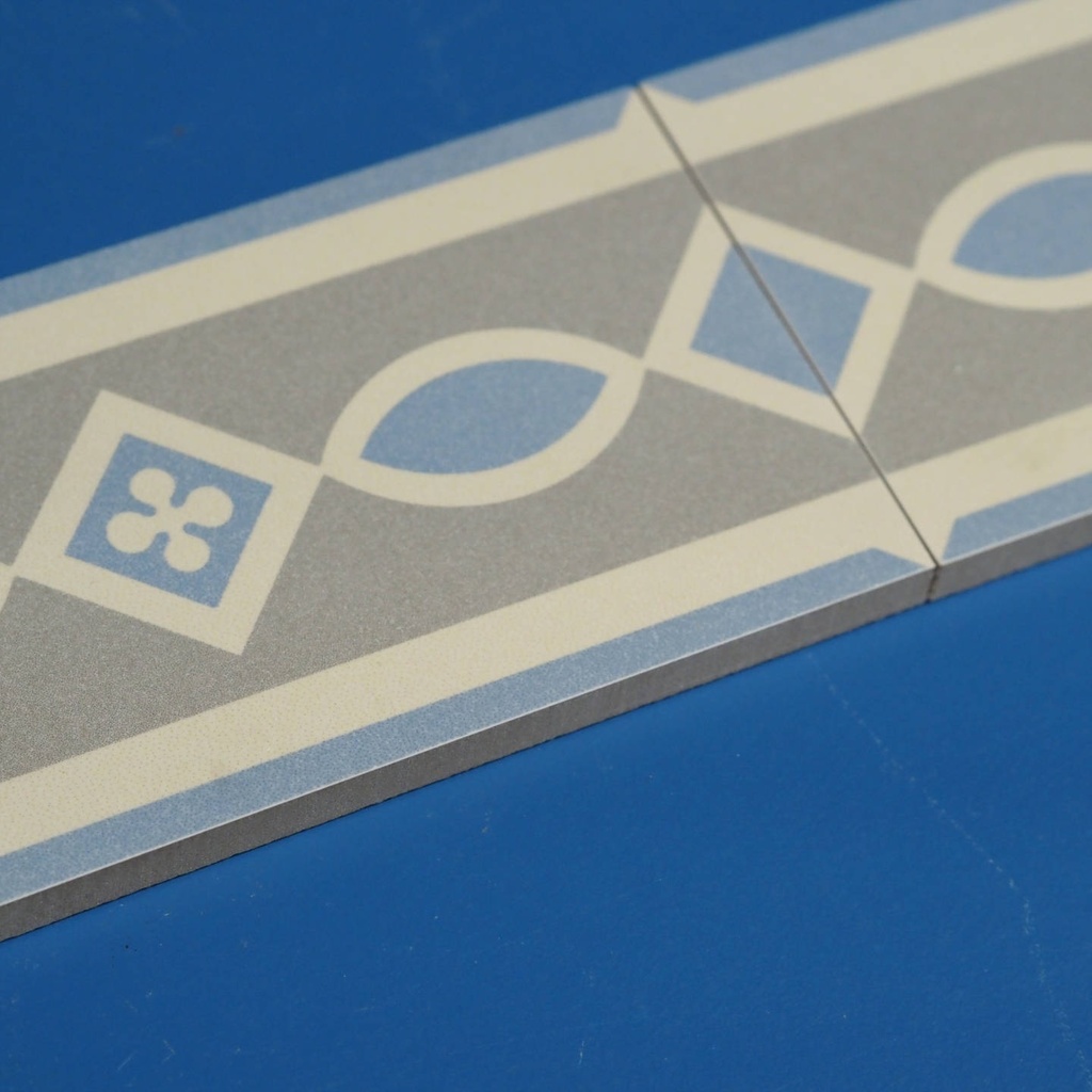 Ceramic tile 'Bel Histoire' by Revoir Paris (7,5 x 15 cm)