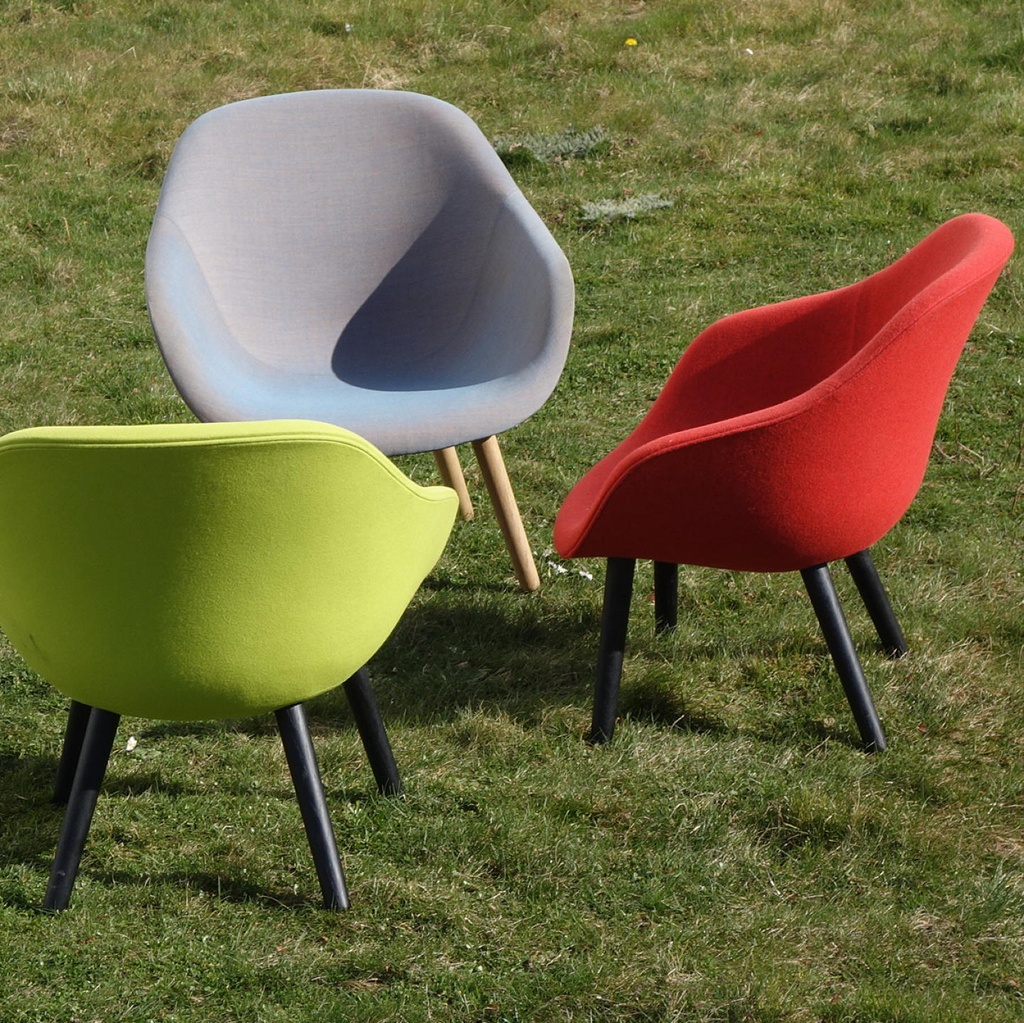 Lounge chair 'AAL 82' by Hee Welling for HAY - Green