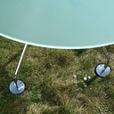 Round dining table 'Nomos' by Norman Foster for Tecno (ø 120 cm)