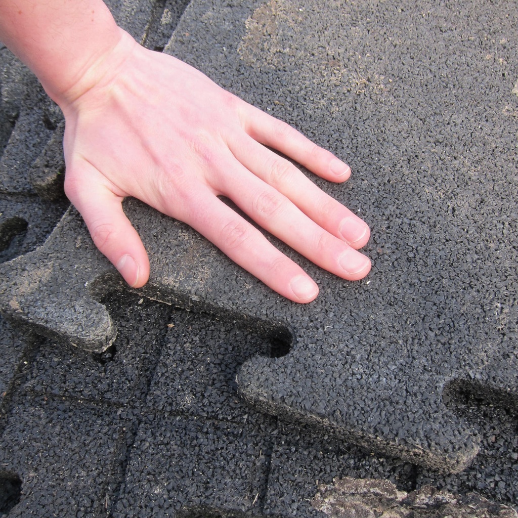 Rubber floor tiles by Warco - Only available in our physical shop