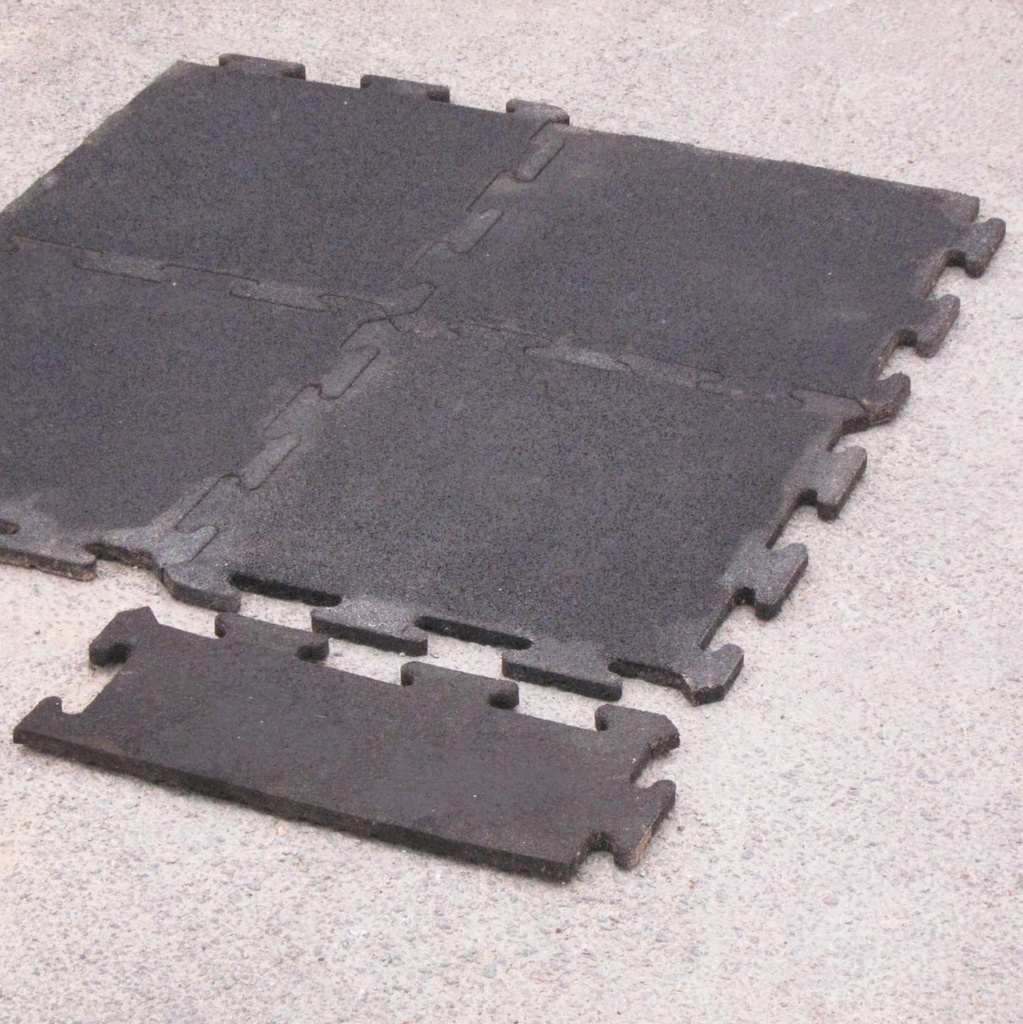 Rubber floor tiles by Warco - Only available in our physical shop
