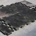 Rubber floor tiles by Warco - Only available in our physical shop