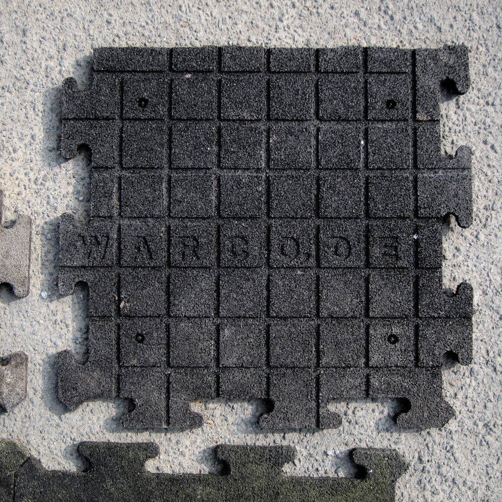 Rubber floor tiles by Warco - Only available in our physical shop