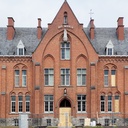 Door in varnished solid pine from Opwijk monastery (H. 245,5 cm x W. 87 cm) - Right