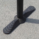 Table leg in cast iron