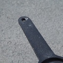 Table leg in cast iron