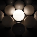 Wall/Ceiling light in opaline glass and bakelite - Angled