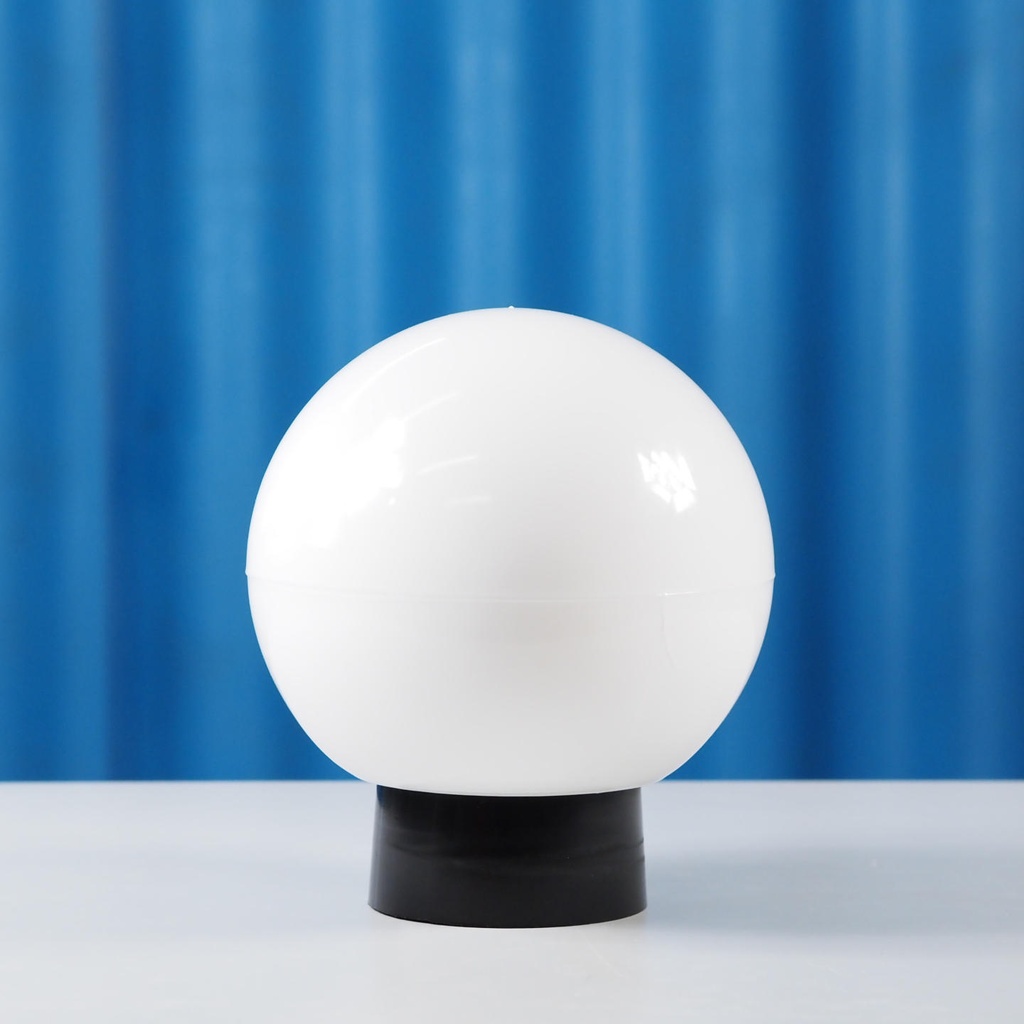 Wall/Ceiling light in opaline glass and bakelite - Straight