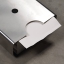 Wall mounted paper towel dispenser by Knud Holscher for D-line