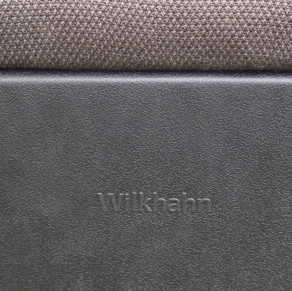 Swivel office chair 'FS 211/8' by Klaus Franck & Werner Sauer for Wilkhahn (ca. 1980) - Brown