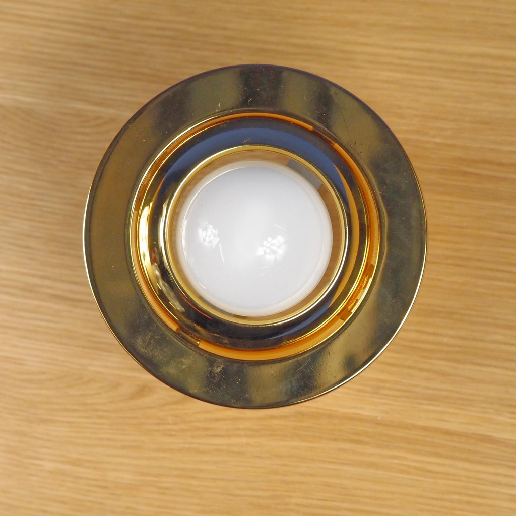 Adjustable recessed light with porcelain socket