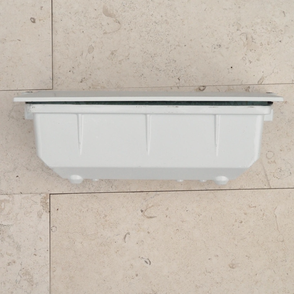 Outdoor recessed wall light 'Elegance' - White (IP44)
